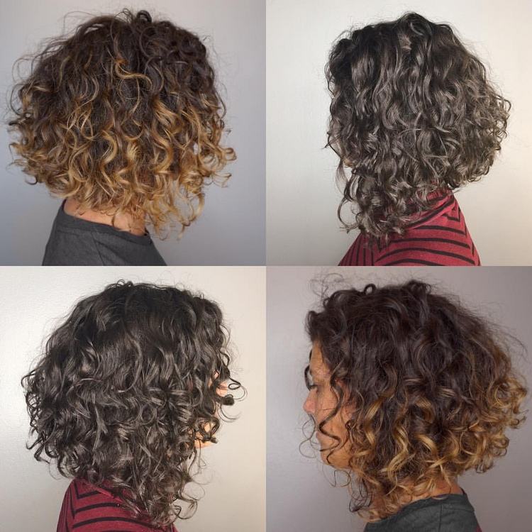 Condimentează bobul cu evidențieri în bucle naturale cu linia A.