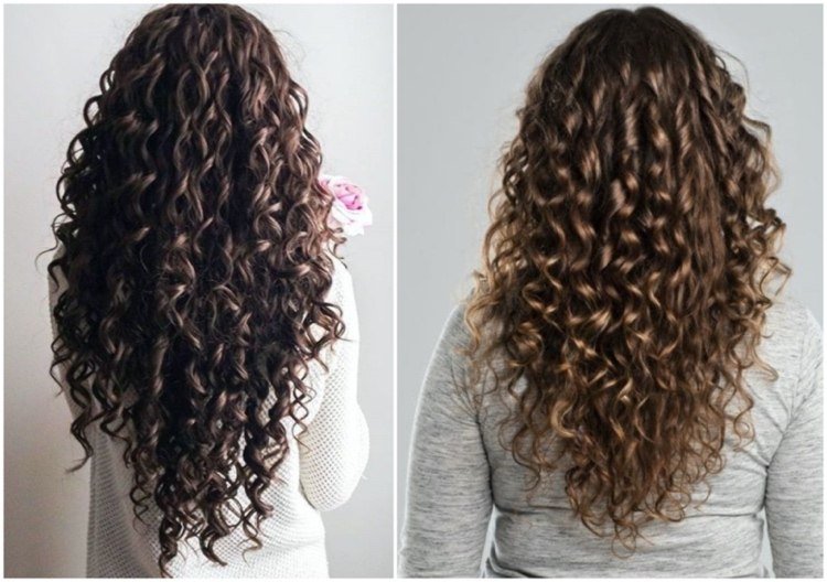 Tăiat în V pentru părul lung și creț