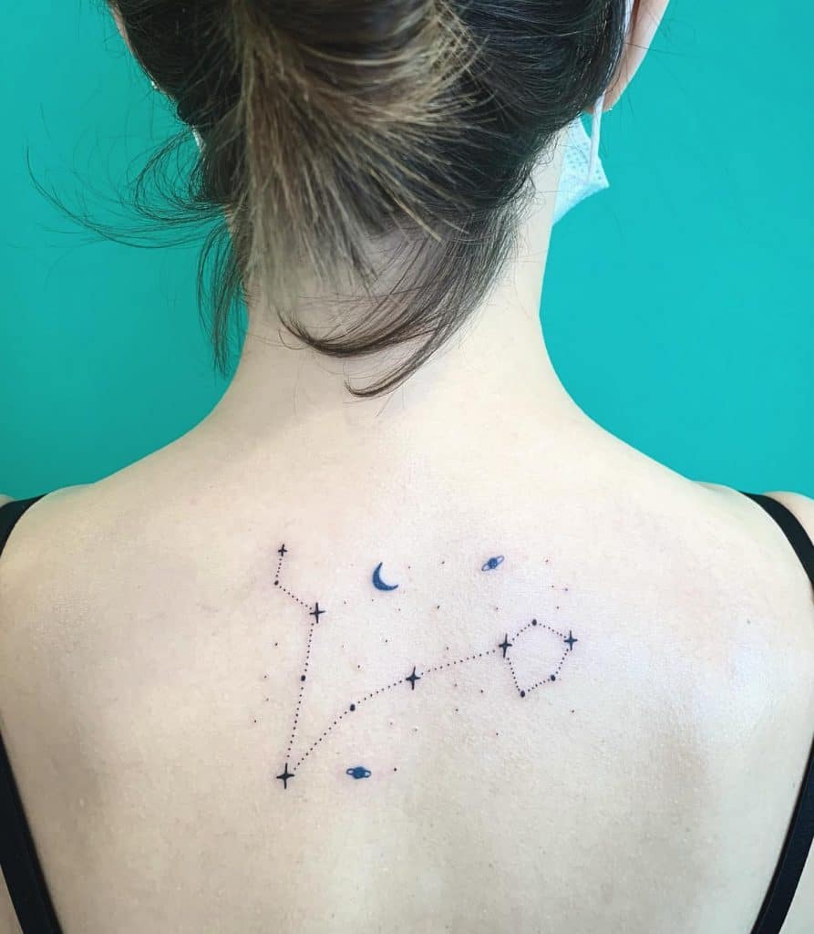 Le tatouage de la constellation 1