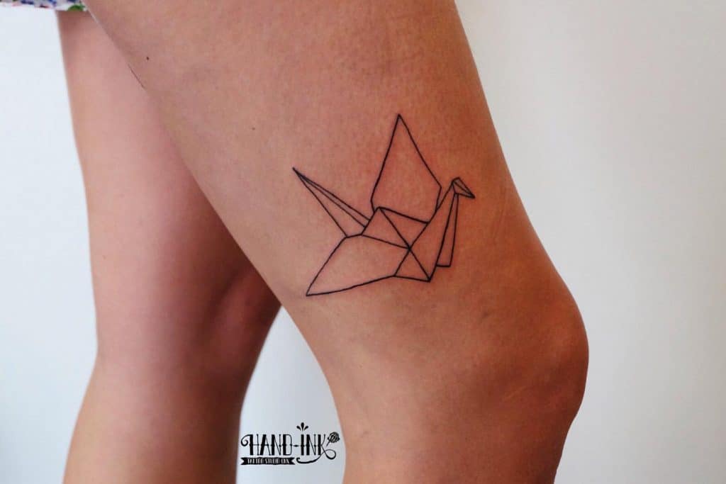 Papier Oiseau Tatouage 2