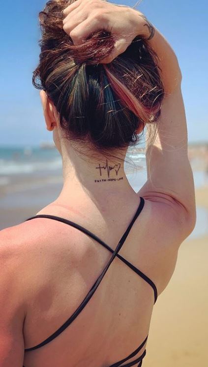 Tatuaggi Fede Speranza Amore