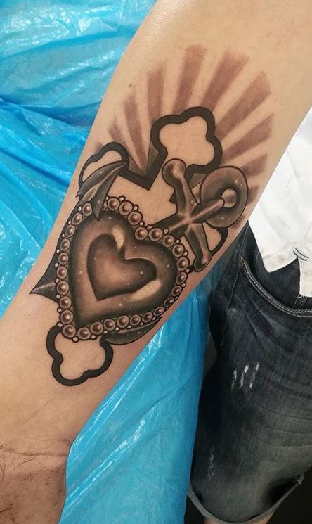 Tatuaggi Fede Speranza Amore
