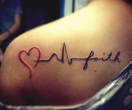 Tatuaggi Fede Speranza Amore