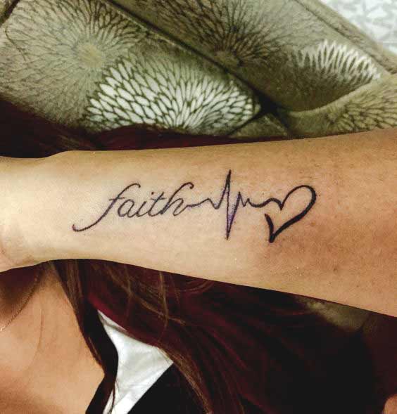 Tatuaggi Fede Speranza Amore