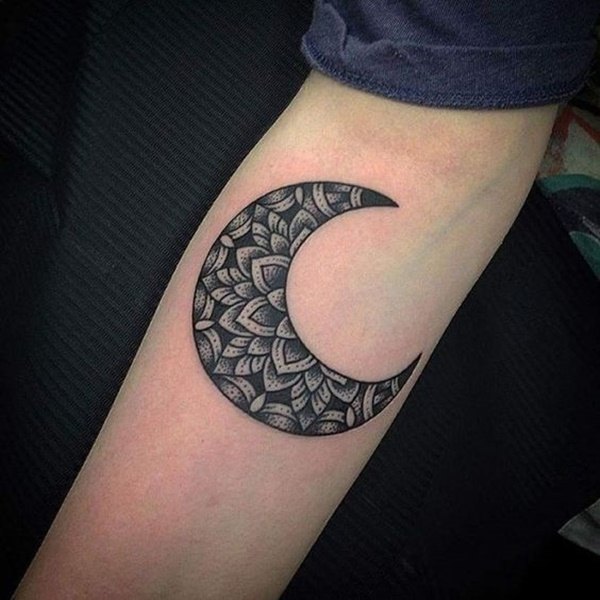 Tatouage Lune