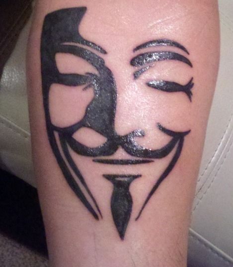 Anonimna tetovaža maske