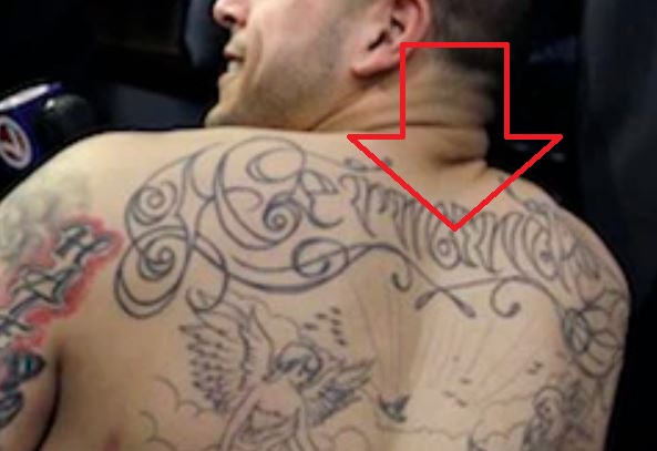 Le tatouage d'Aaron Hernandez