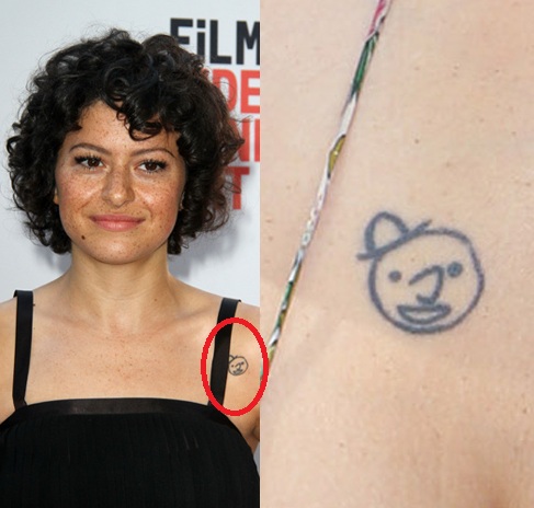 Tatuaggio Alia-Shawkat-Doodle