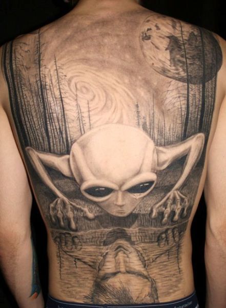 Alien Tattoo