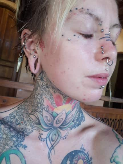 nosies tatuiruotė