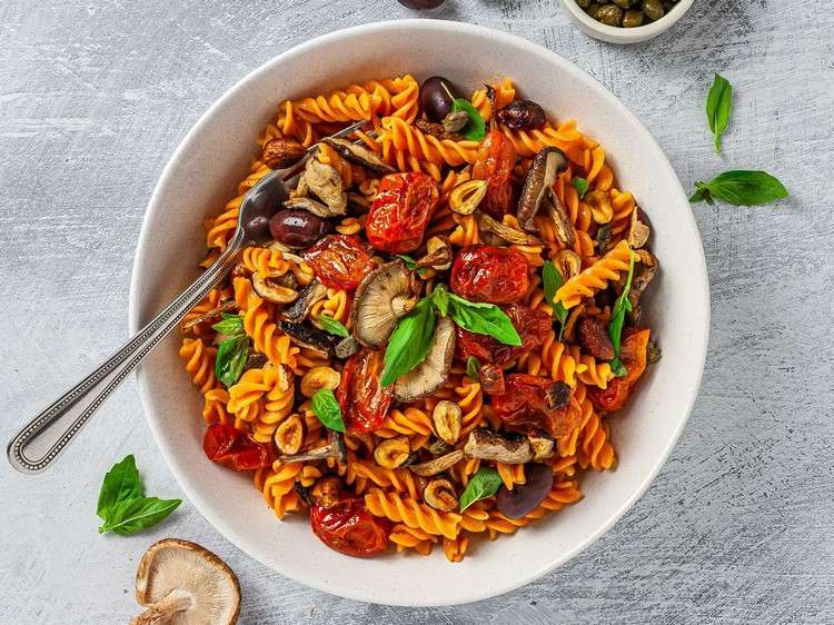 Pasta de linte roșie Alternative sănătoase pentru paste Fidea cu conținut scăzut de carbohidrați