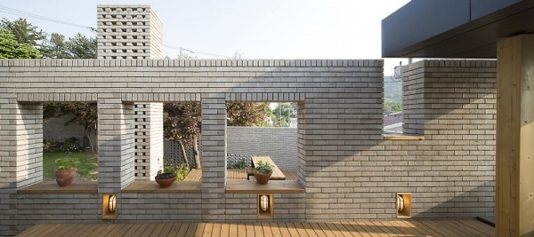 zid de cărămidă renovează casa veche arhitectură moohoi zid vechi zid de cărămidă renovat prin arhitectură moohoi