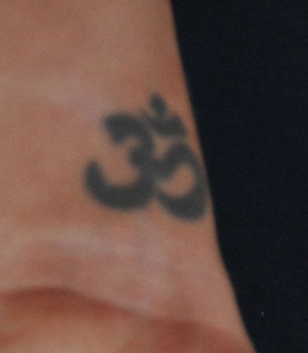 Alyssa Hindu Symbol Tattoo