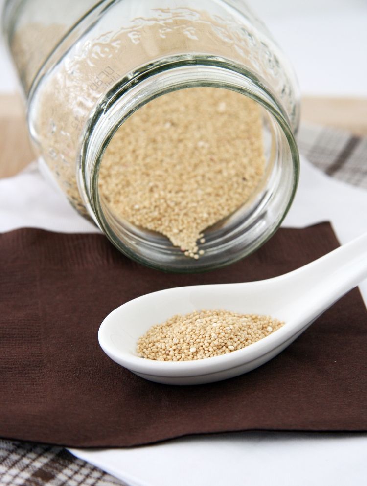 Semințe de amarant - pot fi consumate crude sau fierte Semințe de amarant fără gluten organic