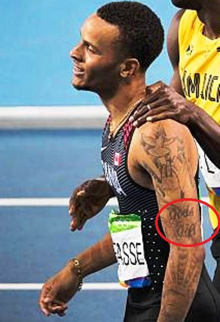 Tatouage Cadeau des Dieux Andre De Grasse