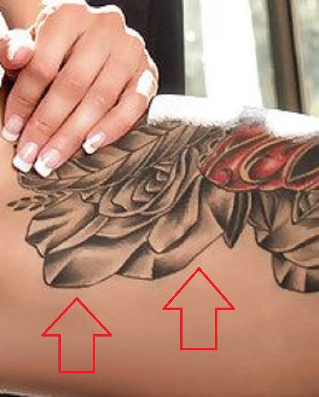 Anna Bell Peaks-stegno-tetovaža-notranje stegno