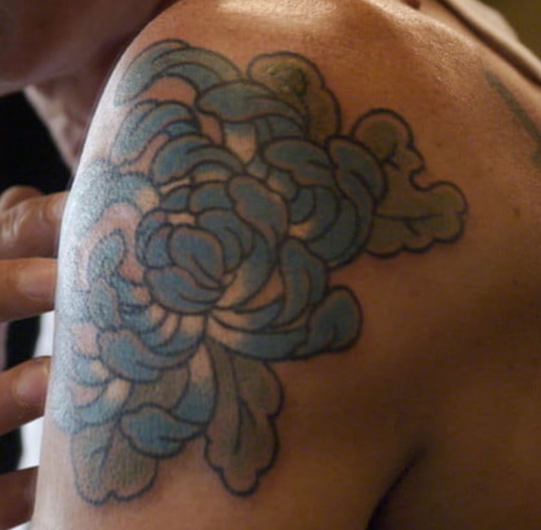 Tetovaža Anthony crysthanamum