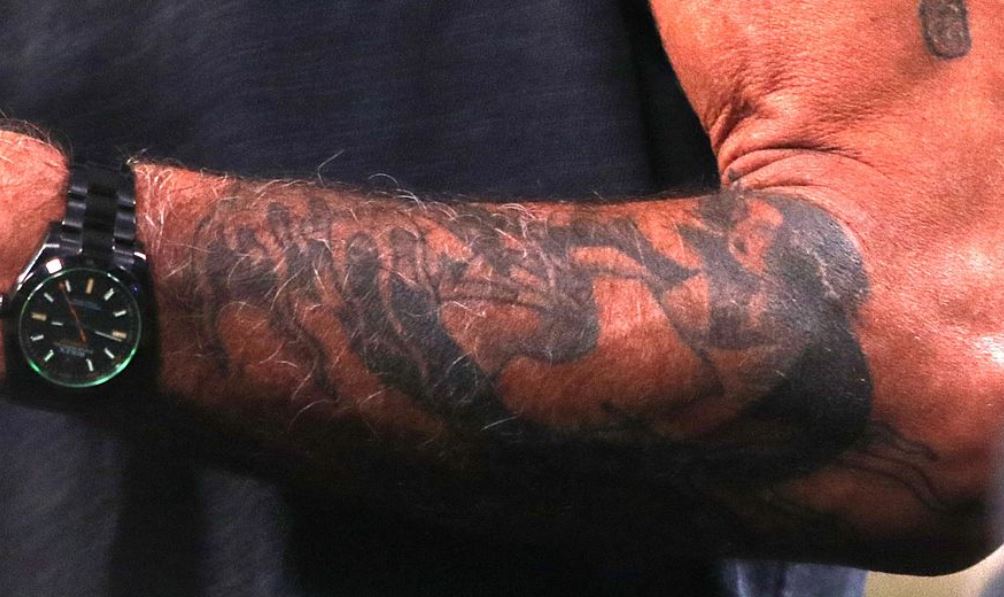 Anthony tetovaža na levi roki