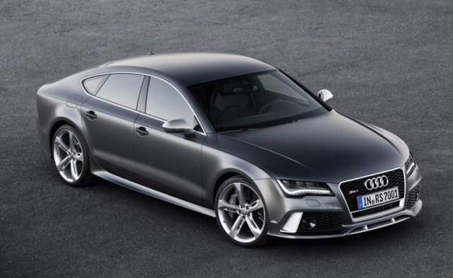 Versiune gri Audi RS7 laterale față cu patru uși Audi-RS7-air-picture-path-small