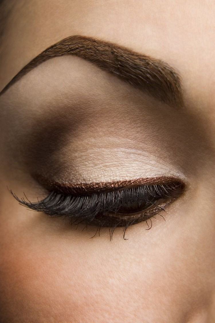 Fard de pleoape în nuanțe de ochi maro și maro machiaj-ochi-fard-de-ochi-maro-eyeliner