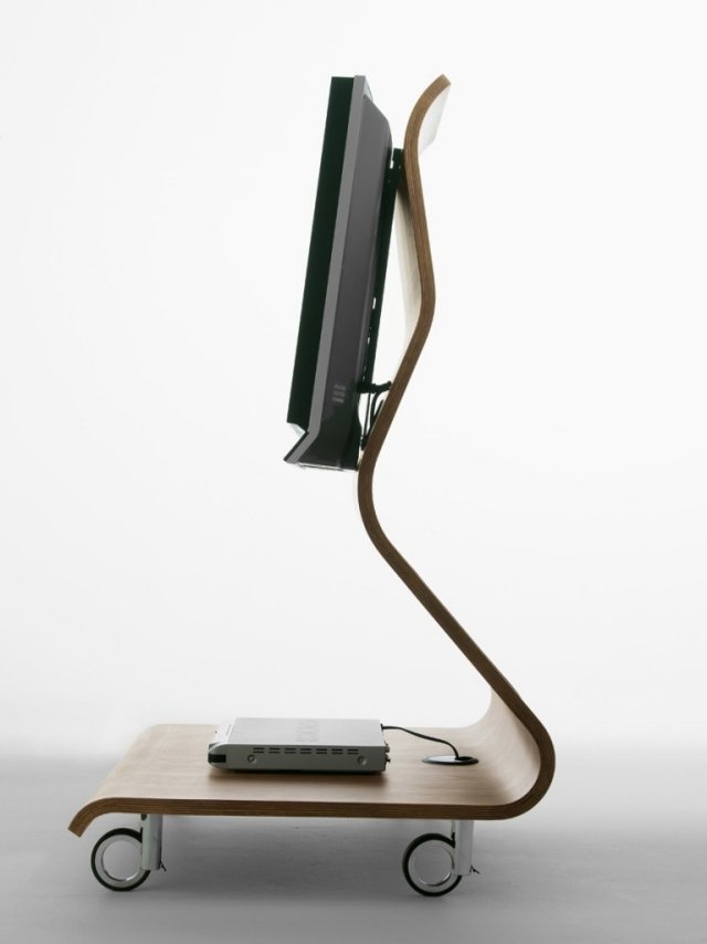 Design inspirat de Cobra Snake pe roți siluetă curbată Placaj cu design inspirat de Kobra pe roți