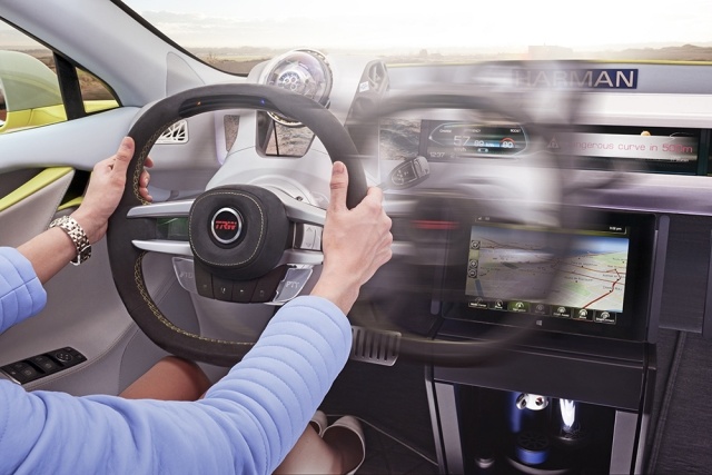 Rinspeed XchangE concept volan mută mașină autonomă Conceptul Rinspeed XchangE Mutați volanul în mod autonom