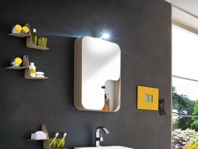 Dulap cu oglinzi TULIP cu opțiuni de stocare a iluminatului cu LED într-un design modern Lumină cu oglindă cu LED-dulap-TULIP-posibilități de mobilare-depozitare