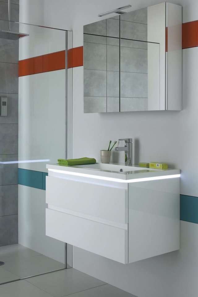 set de baie modern dulap de perete cu lac-oglindă alb-halo halo-modern-baie-set-perete-dulap-perete-dulap-cu-oglinda-alb-lac