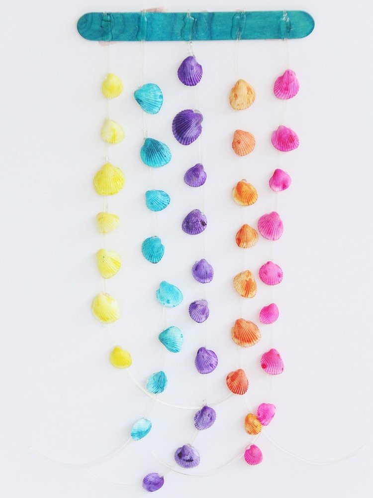 Meșteșuguri pentru copii preșcolari de 5 ani cu scoici