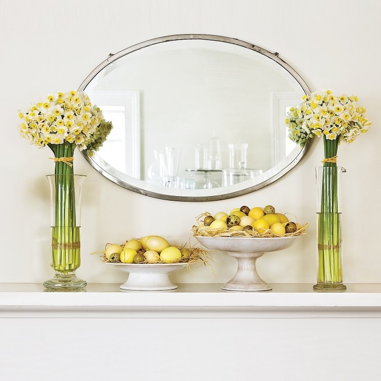 Aranjați flori proaspete pe cămin Idei meșteșugărești-Paște-2015-aranjamente-aranjamente florale