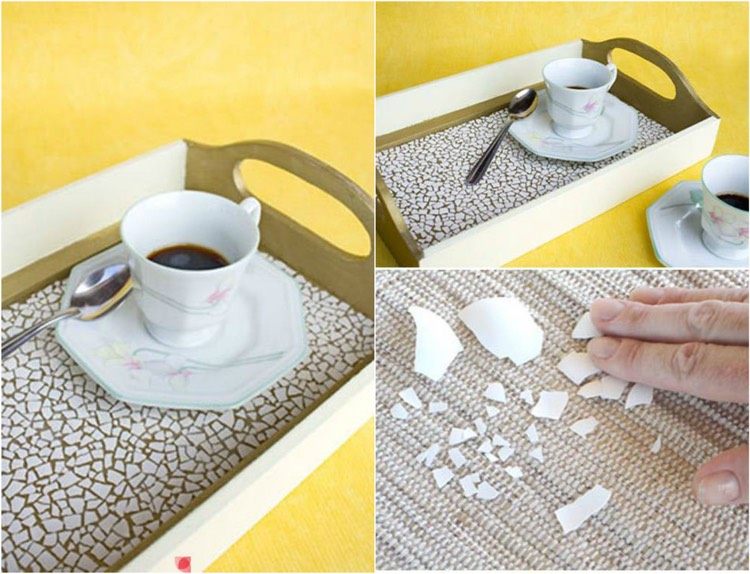 Lipiți coji de ouă pe tava de lemn tineri-coji de oua-tava-din-lemn-cafea-infrumuseteaza