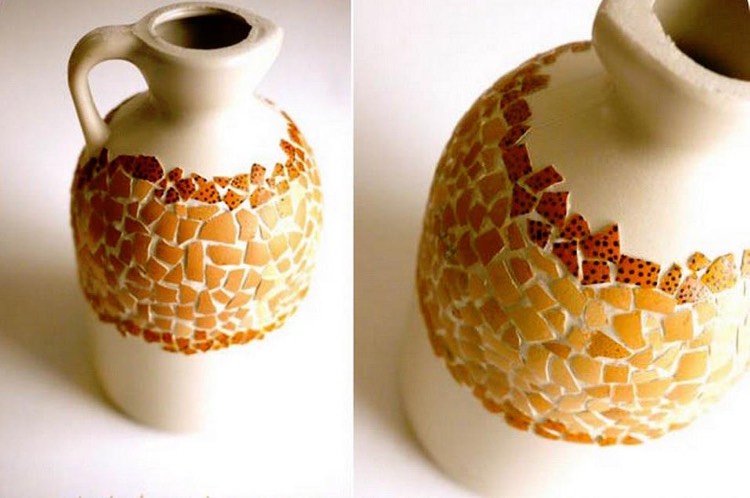 veselă-cu-coajă-de-vase-ulcior-înfrumusețează-stilul-țării