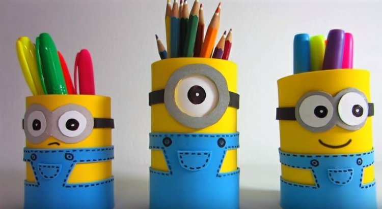 titularul stilou minion pentru copii școlari tineri-băieți-vârstă-școlară-suport-stilou-slujitori-burete cauciuc-ochi zvâcnitori