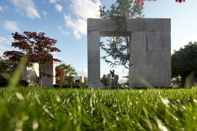 expoziție originală de copaci Park Zurich Parcul expozițional Zurich Elveția