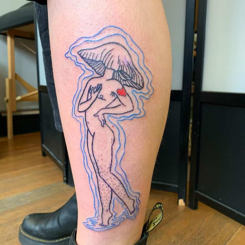 Plongée Hirondelle Tatouage 1