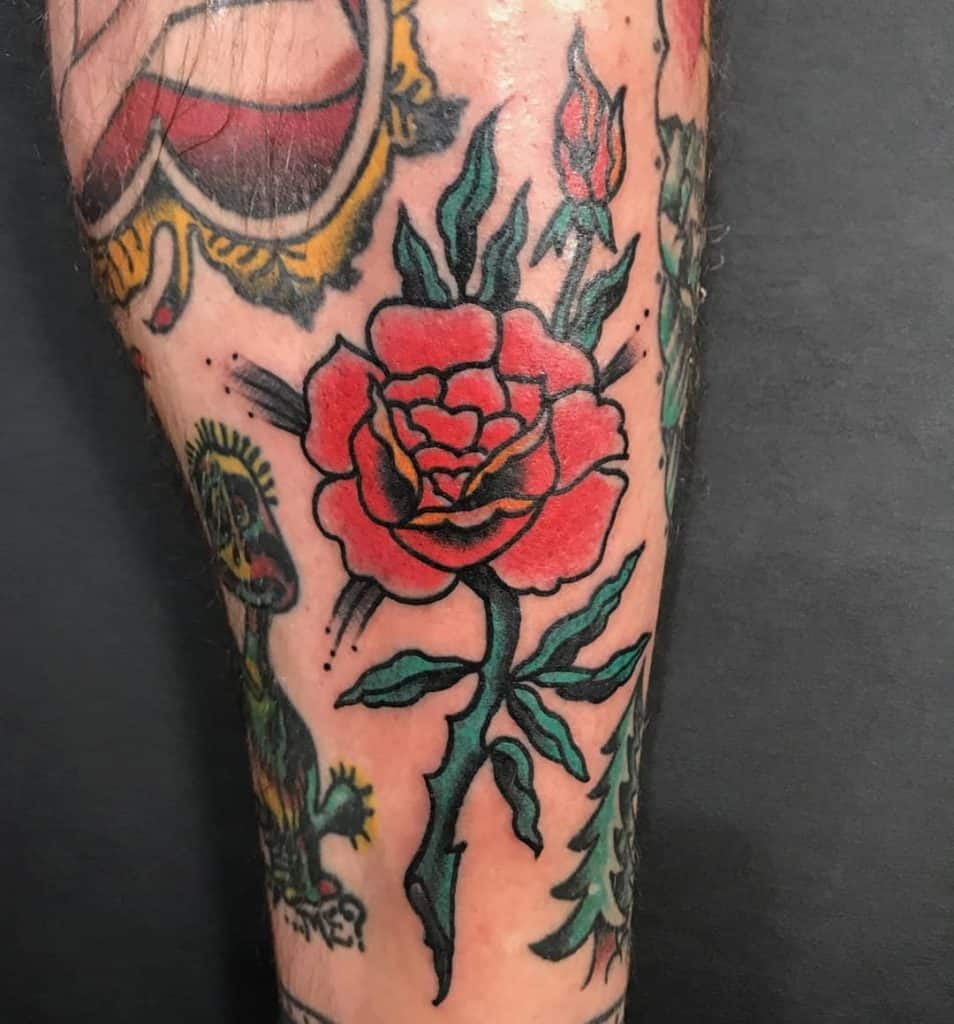 Studio de tatouage noir de lampe