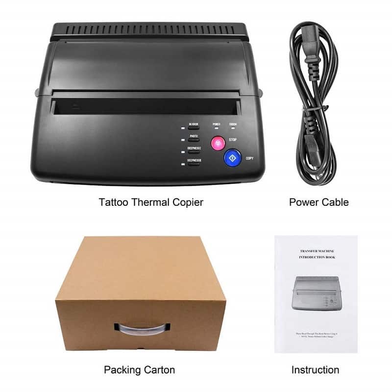 最高のタトゥーステンシルプリンター、保存されたタトゥー、BMX