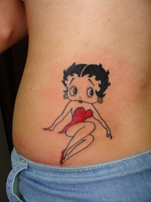 Tatouage de Betty Boop