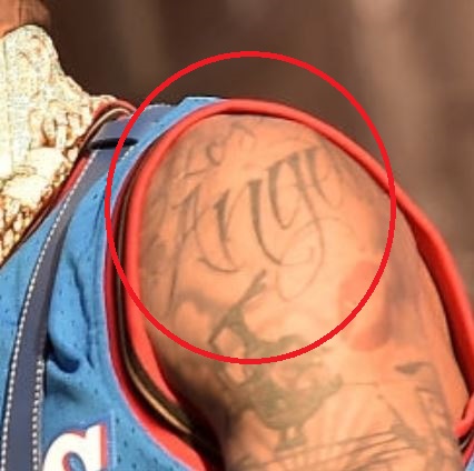 Tatouage Blueface Los Angelis