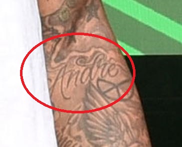 Blueface Andre Tattoo