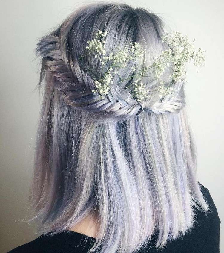 Coafuri Boho pentru tendințele accesoriilor de păr scurt