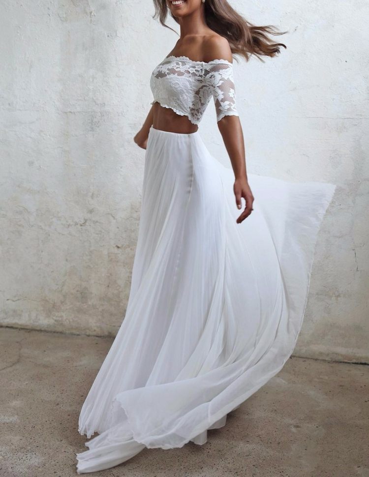 rochie-de-mireasa-boho-fusta-de-nunta-cu-doua-piese-cu-maneca-superioara