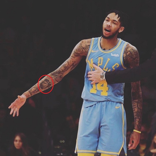 Košarkarska tetovaža-brandon ingram
