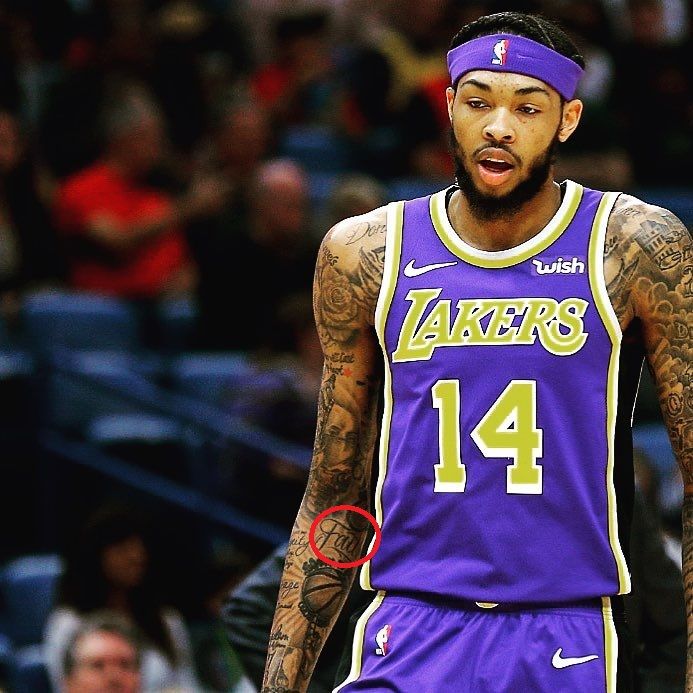 Faith-brandon ingram tetovaže