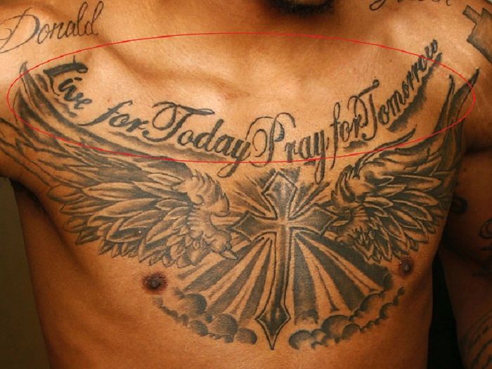 V živo za danes molite za jutri-brandon ingram tattoo