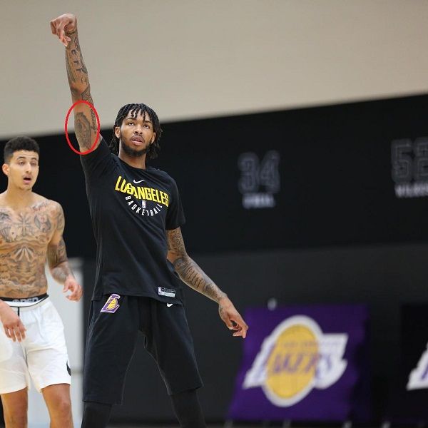 Lion Face-brandon ingram tetovaža