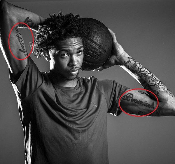 Nič obljubljenega-Brandon Ingram Tattoo