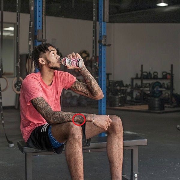 Vloga valute- tetovaža Brandon Ingram