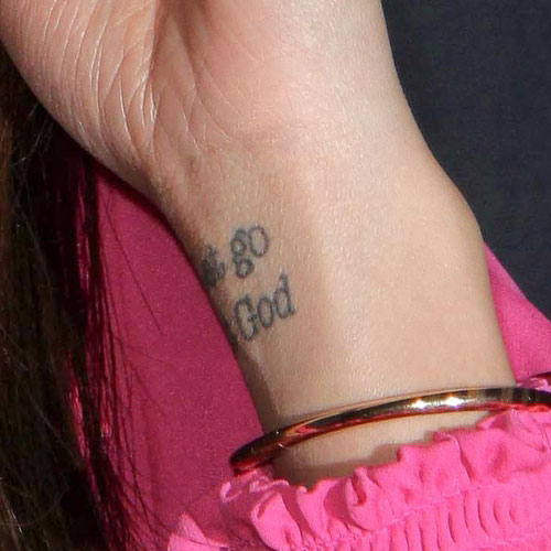 Brenda Song Let Go Tattoo