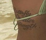 tatuagem de briana evigan na caixa torácica